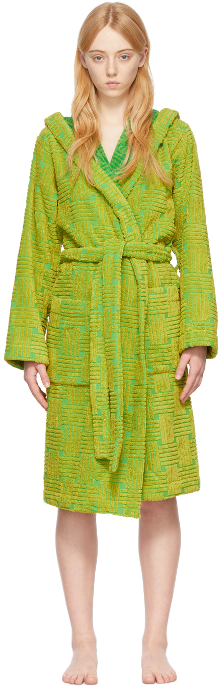 bottega veneta green robe