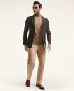 Brooks Brothers Men's Regent Regular-Fit Glen Plaid with Deco Wool Sport Coat | Brown
