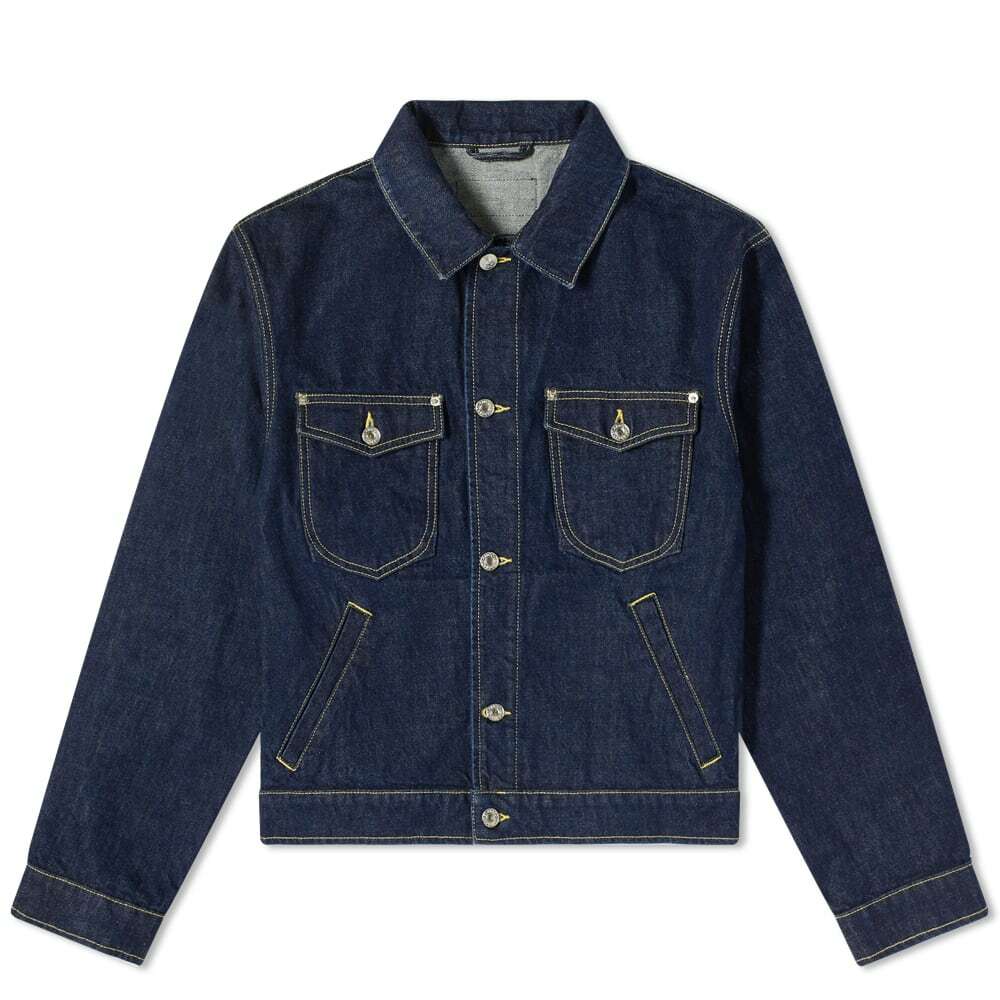 Kenzo Men's Trucker Denim Jacket in Ink Kenzo