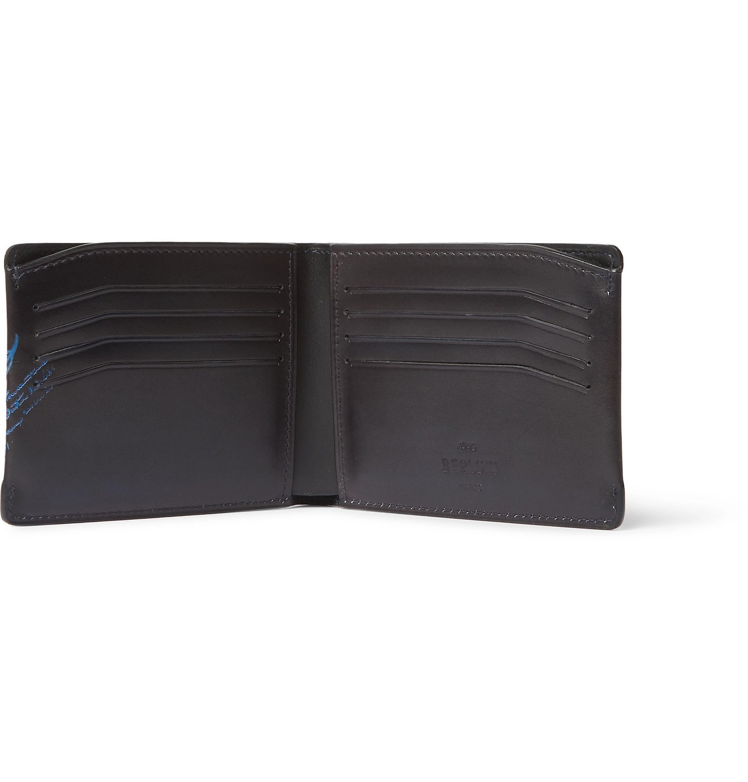 2022新作モデル Berluti Scritto Leather Compact Wallet kids-nurie.com