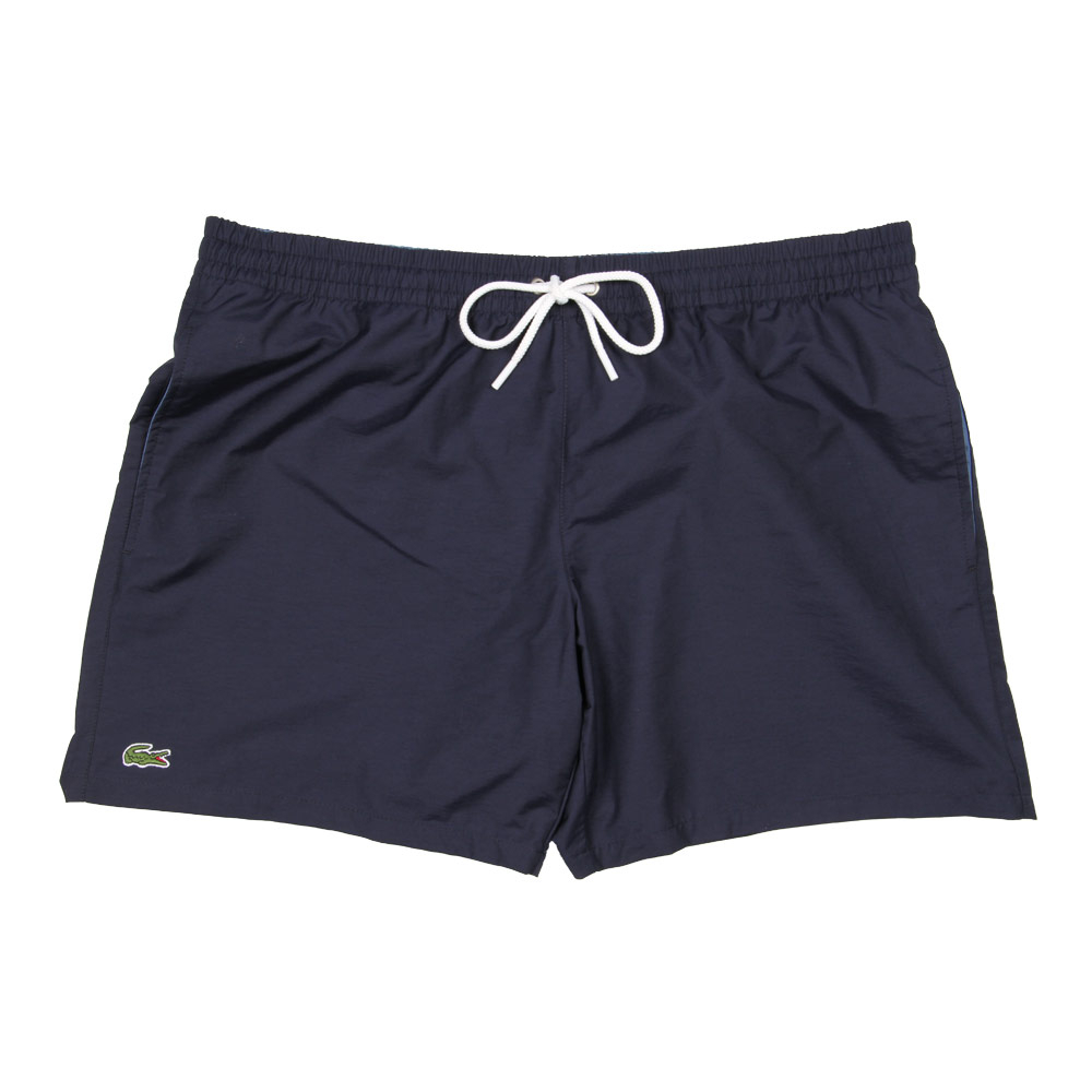 lacoste swim shorts navy