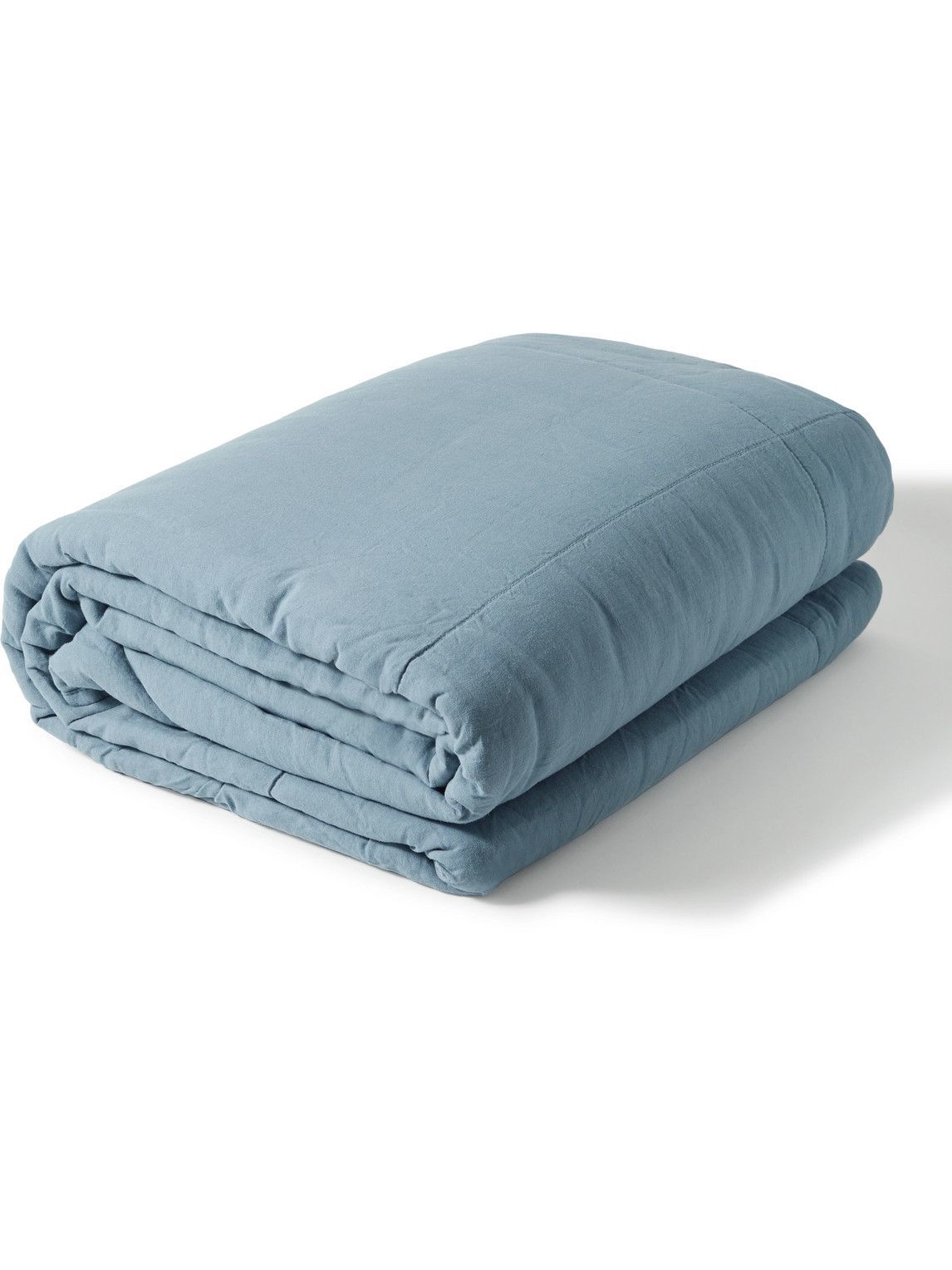 IN BED Quilted Linen Bed Throw