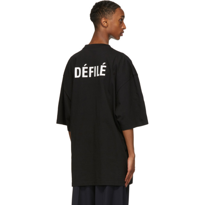balenciaga defile t shirt
