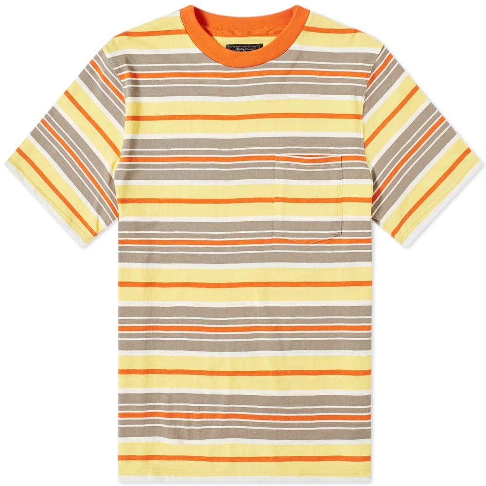 Beams Plus Multi Stripe Pocket Tee Beams F