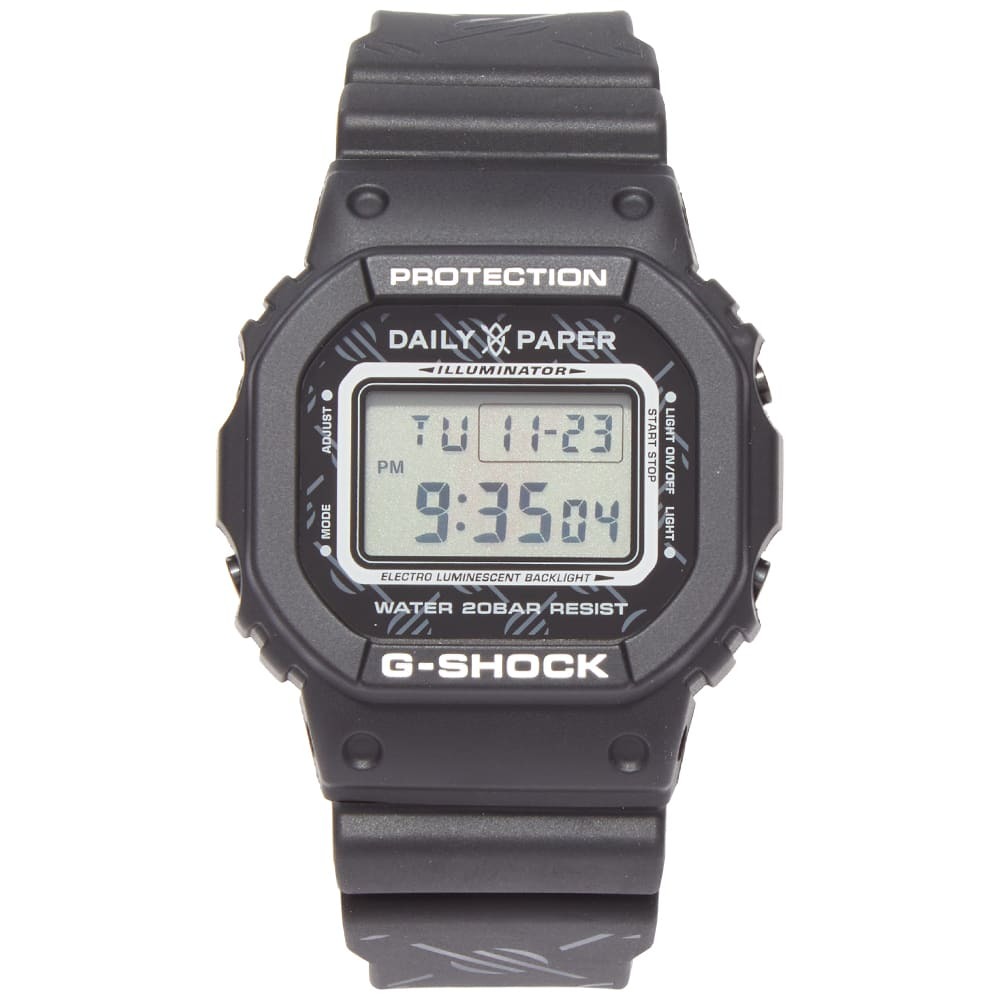 Photo: G-Shock x Daily Paper DW5600-1ER Watch