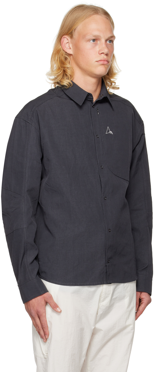 ROA Black Midlayer Shirt ROA