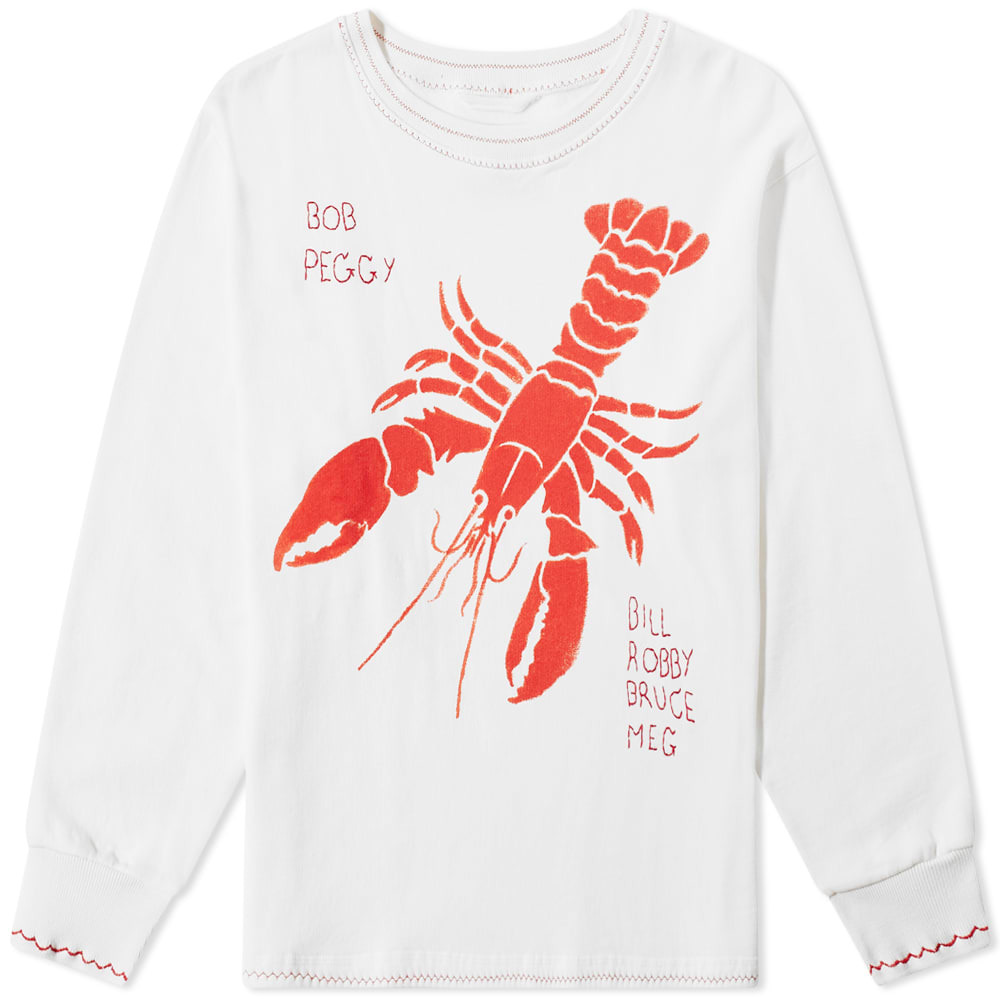 anthro lobster sweater