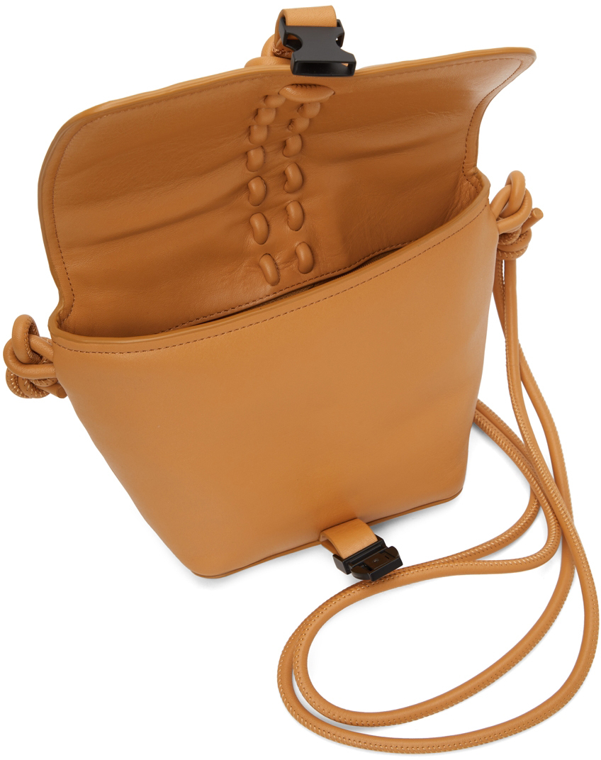 KARA Tan Mini Switch Shoulder Bag Kara