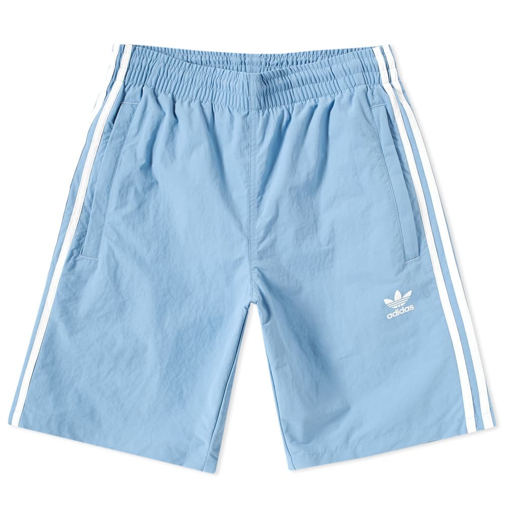 adidas swim shorts blue