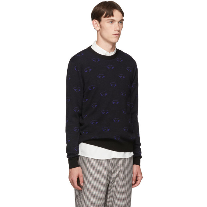 kenzo all over eye sweatshirt