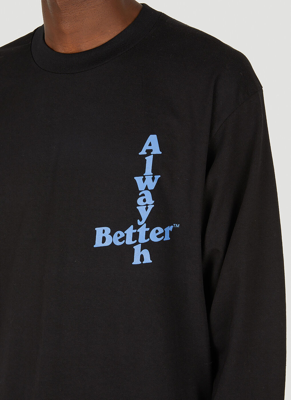 Alwayth Money Long Sleeve T-shirt in Black Better Gift Shop