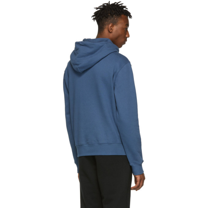 Off-White Blue Logo Hoodie Off-White