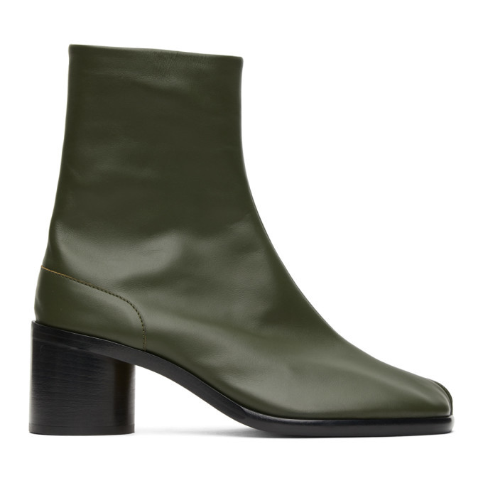 green tabi boots