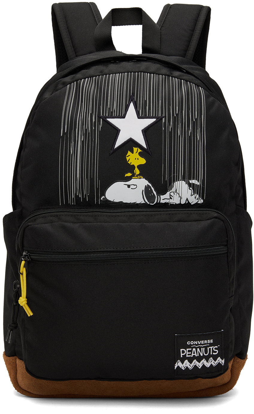 Converse Black Peanuts Edition Go 2 Backpack Converse