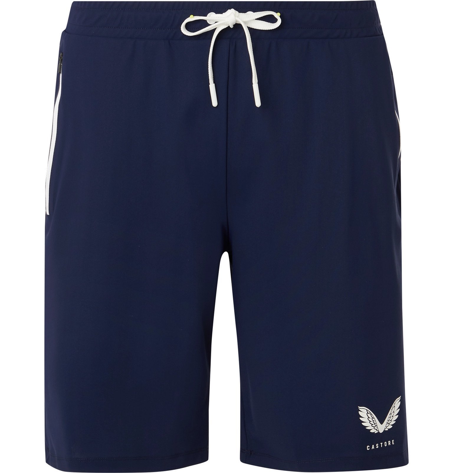 CASTORE - Alves Slim-Fit Stretch-Jersey Shorts - Blue CASTORE