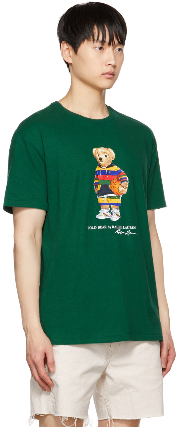 Polo Ralph Lauren Green Polo Bear T-Shirt