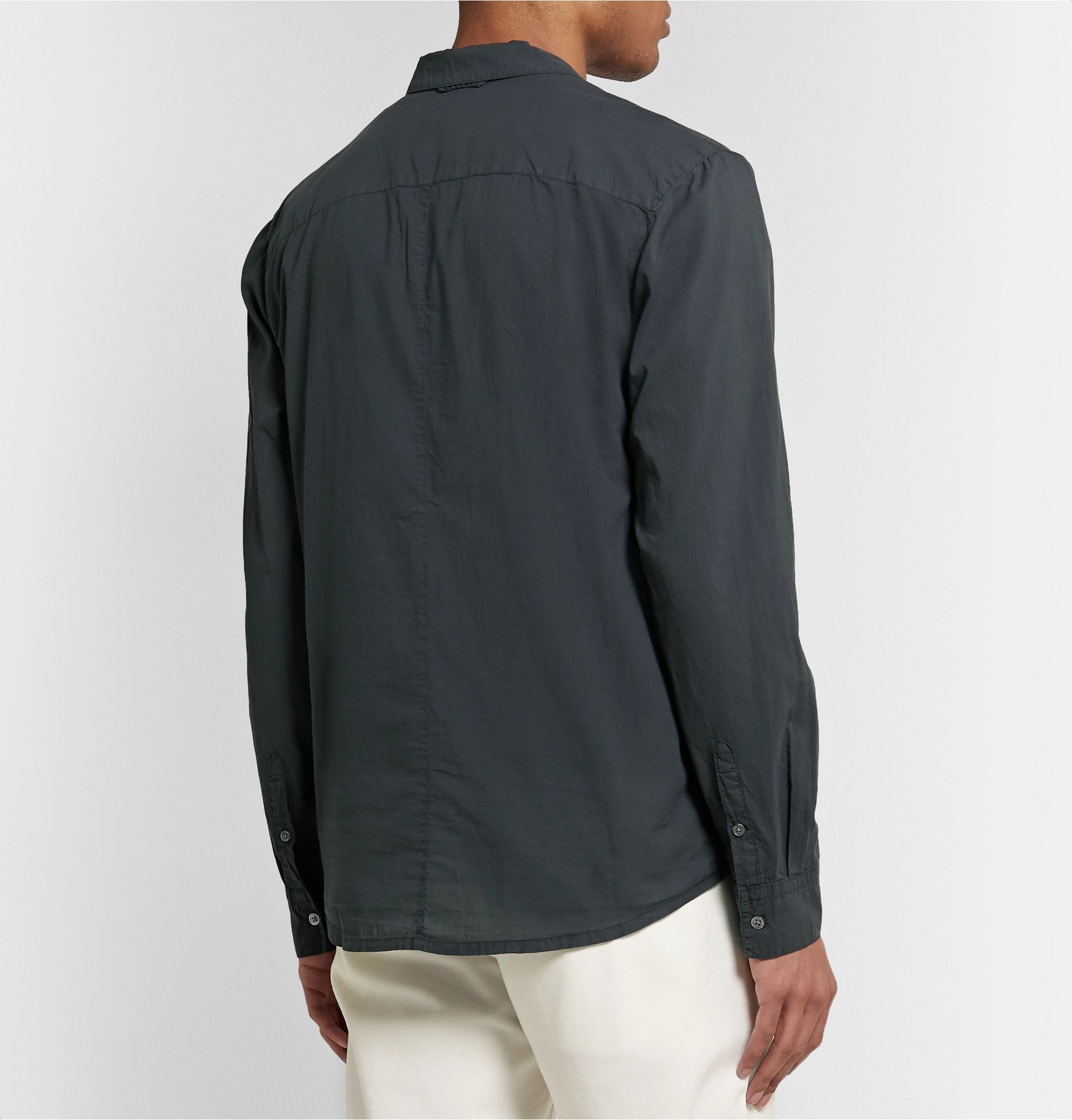 James Perse - Standard Cotton Shirt - Gray James Perse