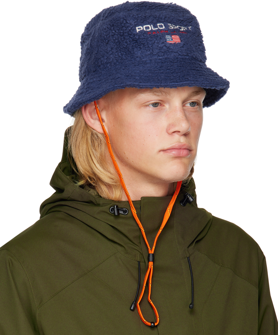 Polo Ralph Lauren Navy Sport Bucket Hat Polo Ralph Lauren