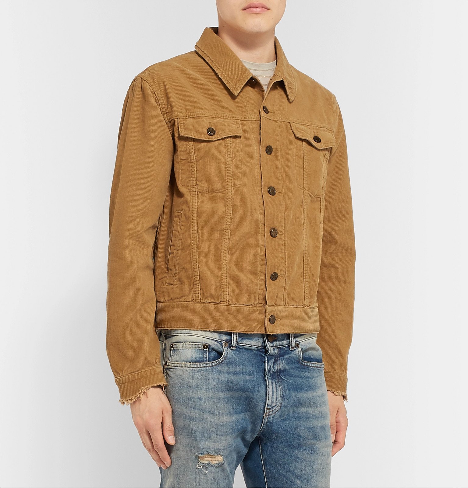 ysl corduroy jacket