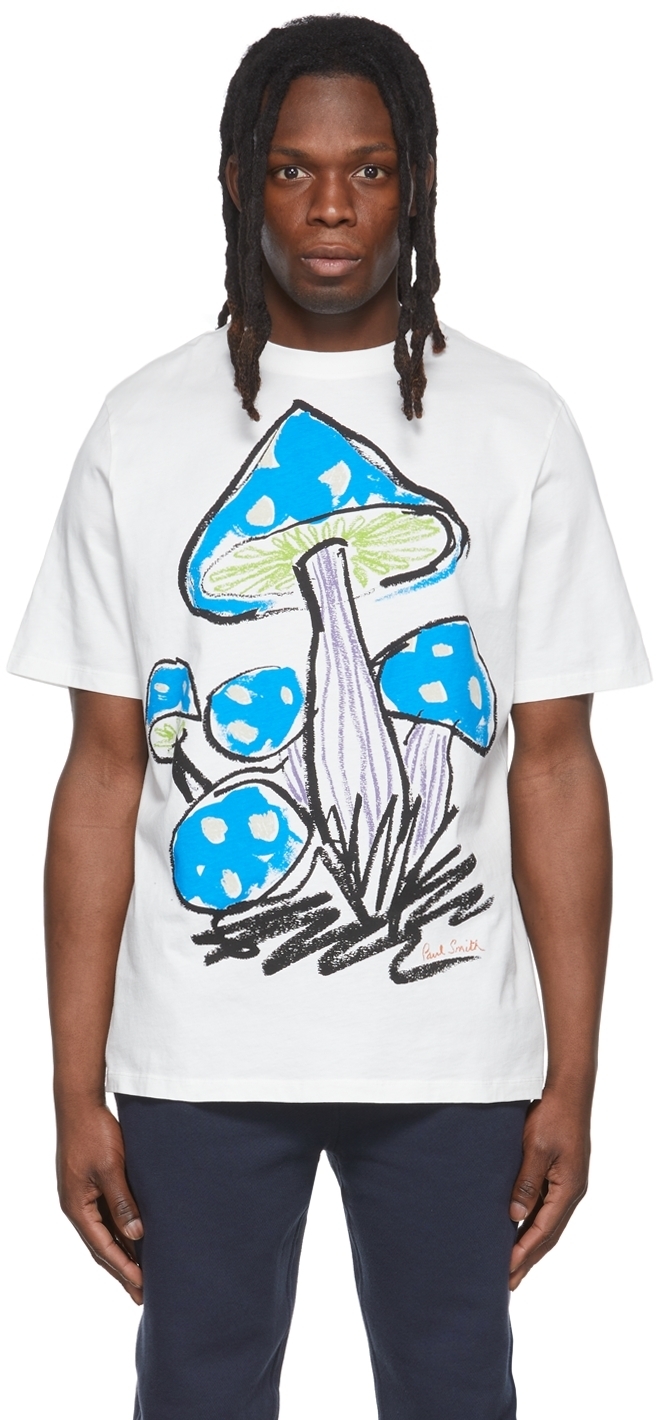 Paul Smith White Mushroom T-shirt Paul Smith