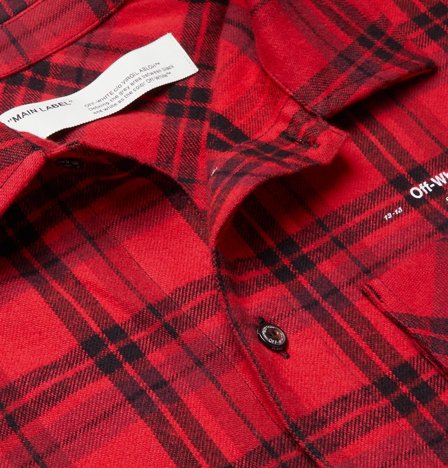 Off-White - Oversized Logo-Appliquéd 
