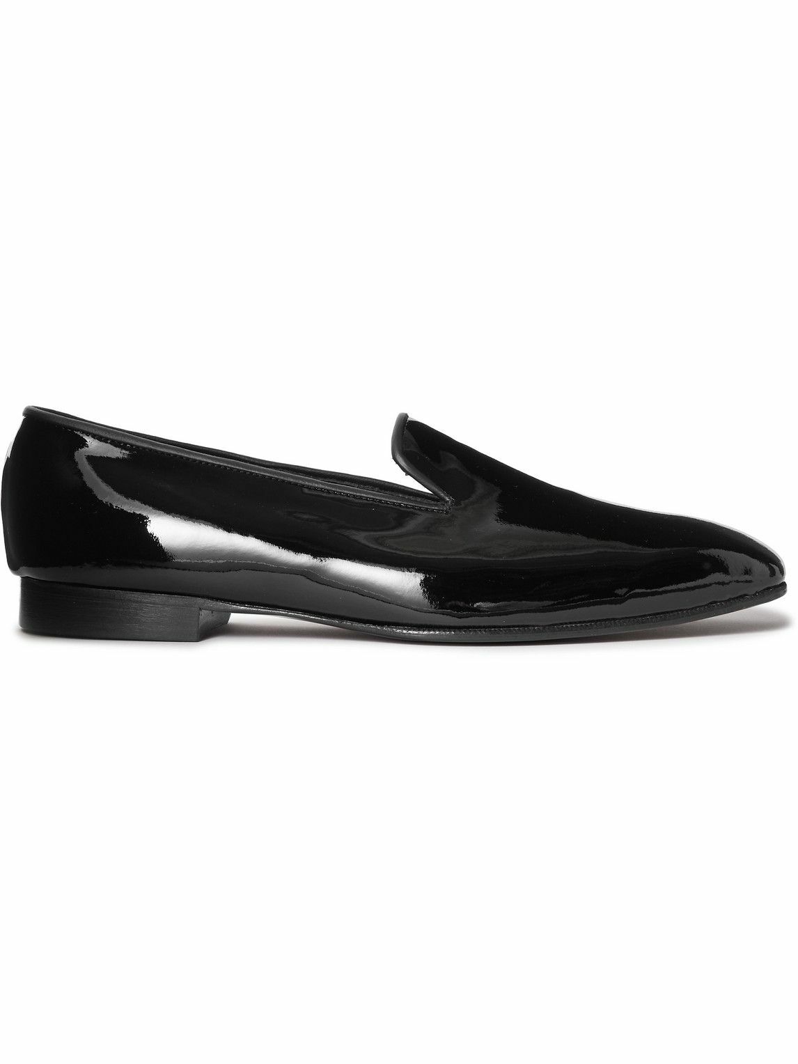 George Cleverley - Windsor Patent-Leather Loafers - Black George Cleverley