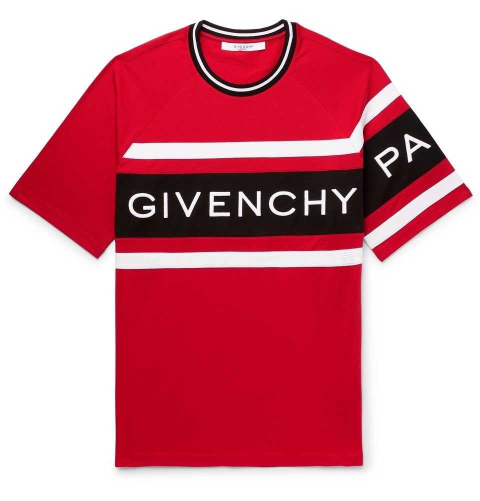 givenchy embroidered t shirt