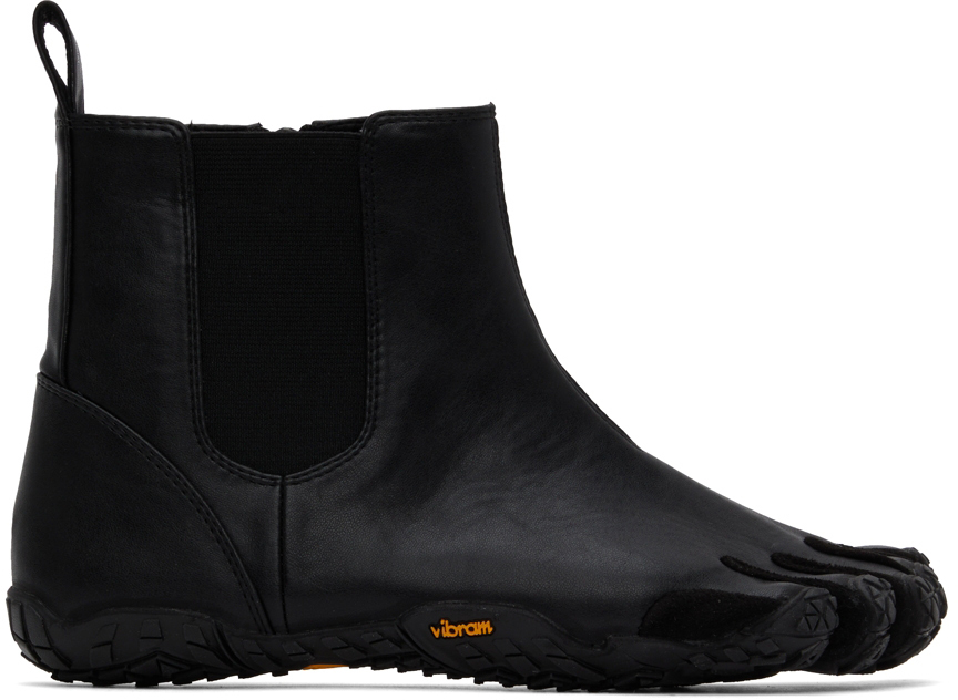 TAKAHIROMIYASHITA TheSoloist. Black Five Fingers Chelsea Boots