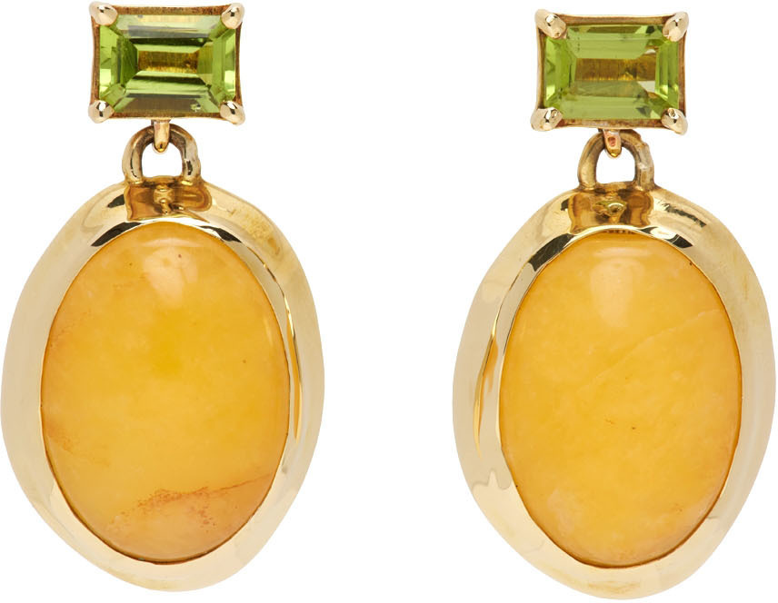 FARIS Gold Candy Drop Earrings Faris