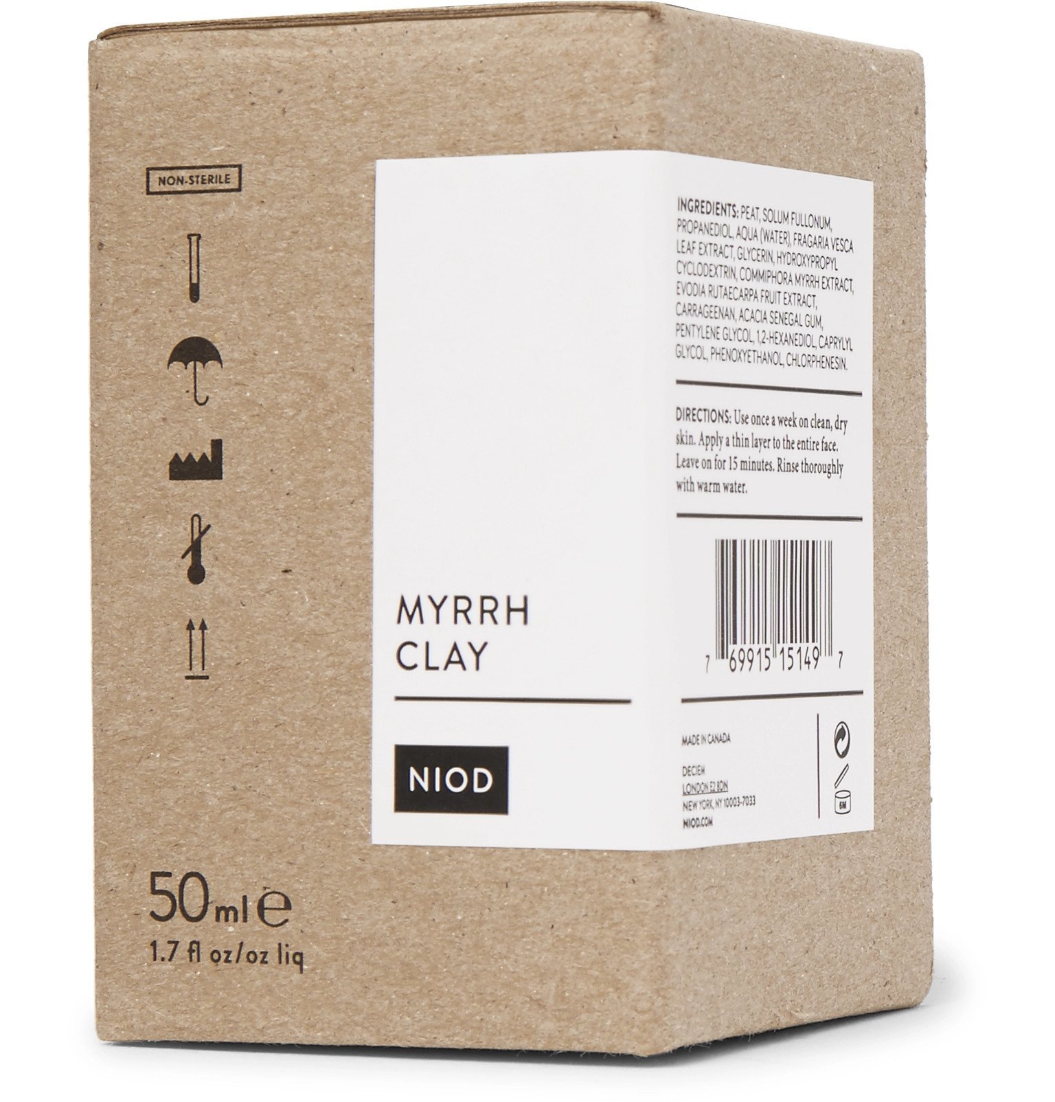 niod myrrh clay