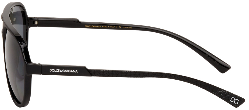 Dolce & Gabbana Black Aviator Sunglasses Dolce & Gabbana