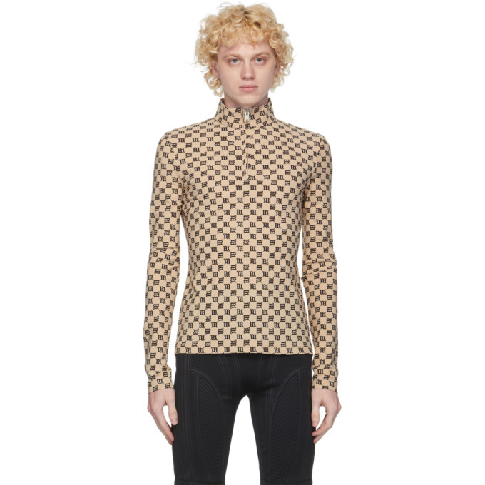 monogram turtleneck