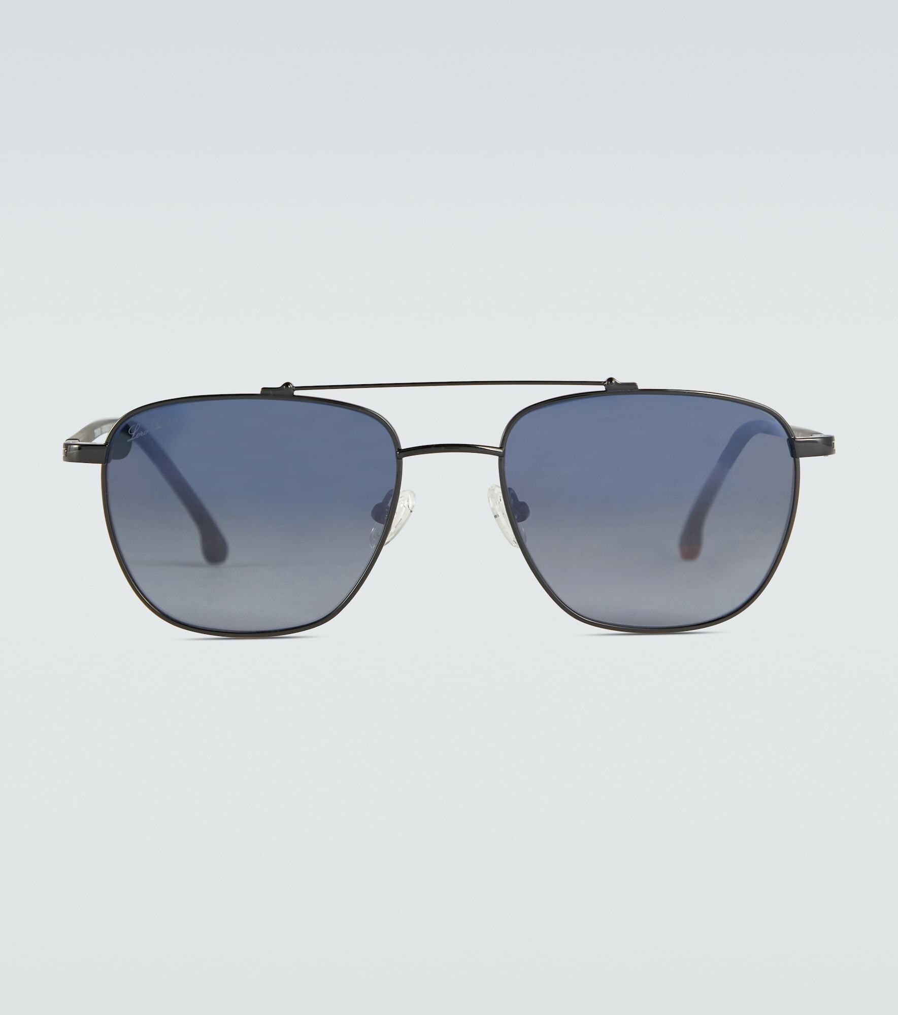 Loro Piana - Open aviator sunglasses Loro Piana