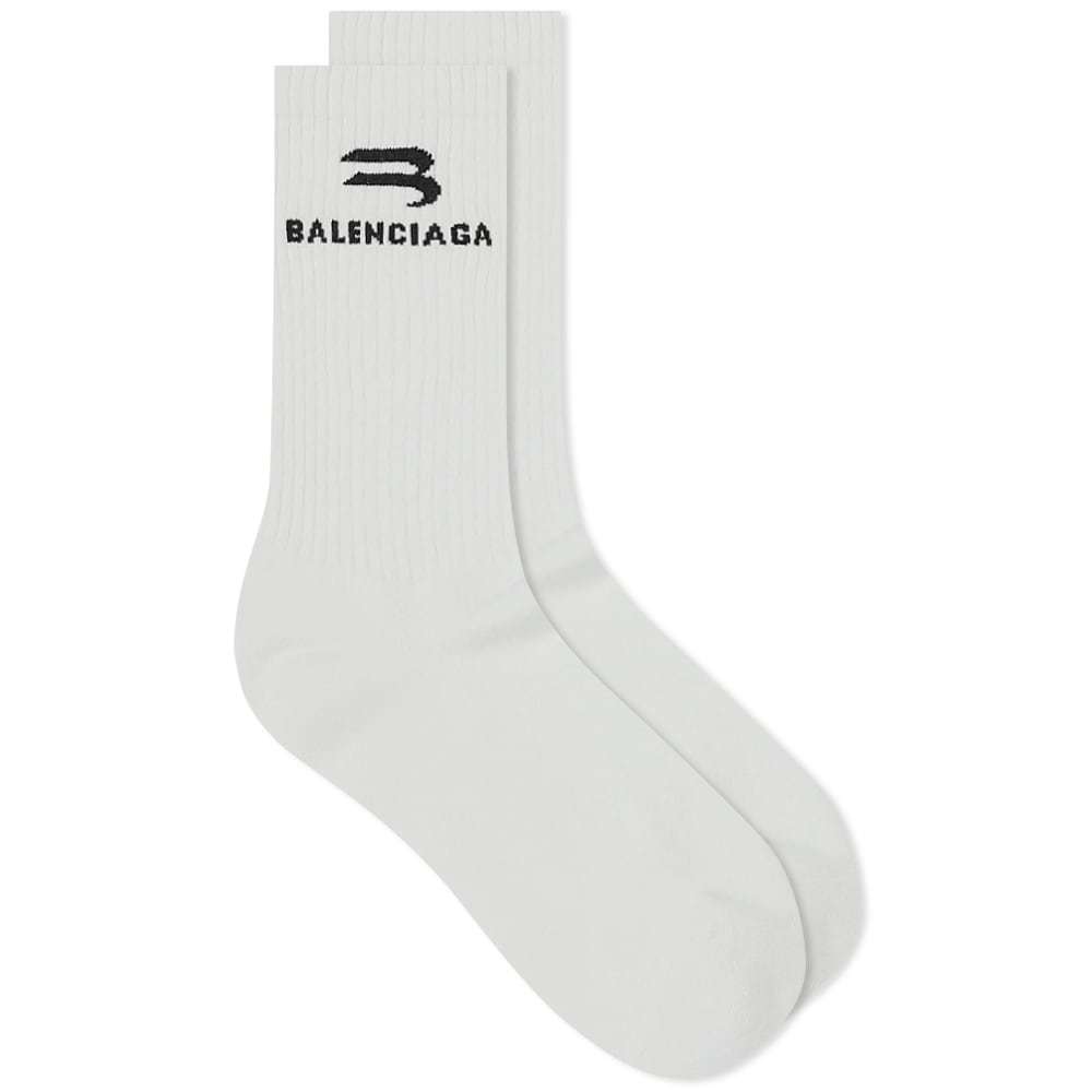 Balenciaga New Logo Glow in the Dark Sock Balenciaga