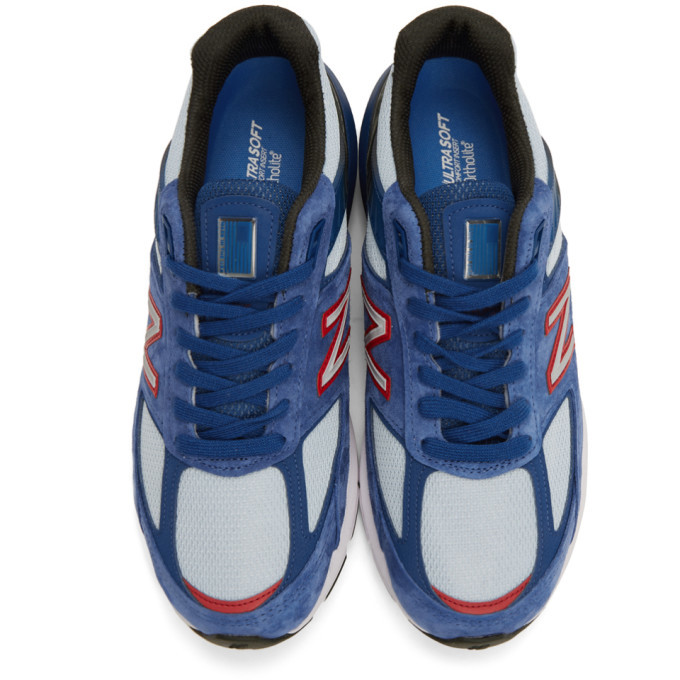 New Balance Blue US Made 990v5 Sneakers