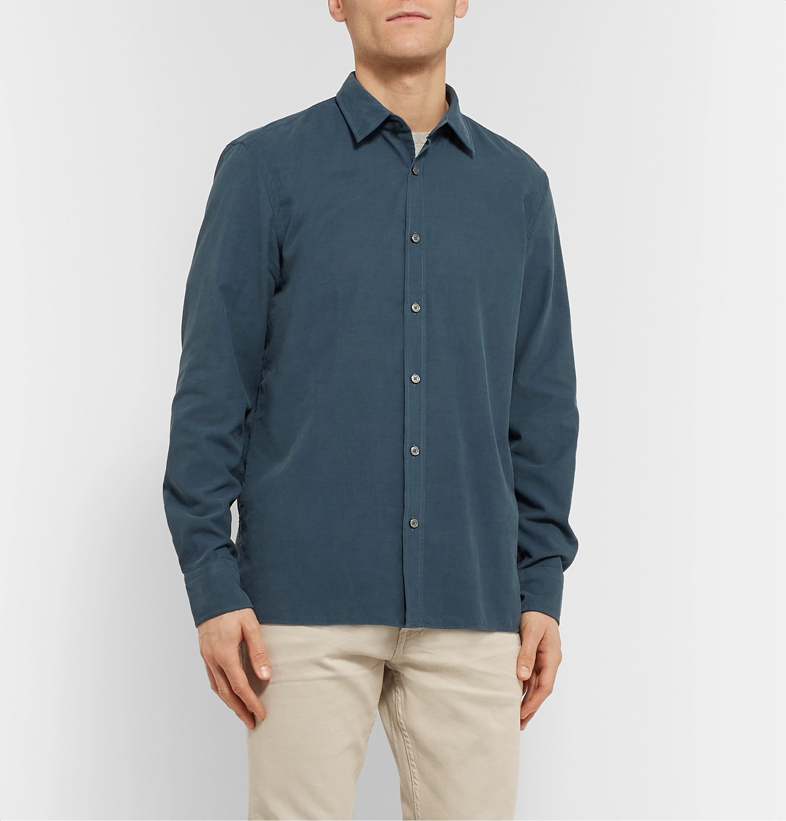 hugo boss corduroy shirt