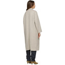 Isabel Marant Etoile Off-White Wool Ojima Coat