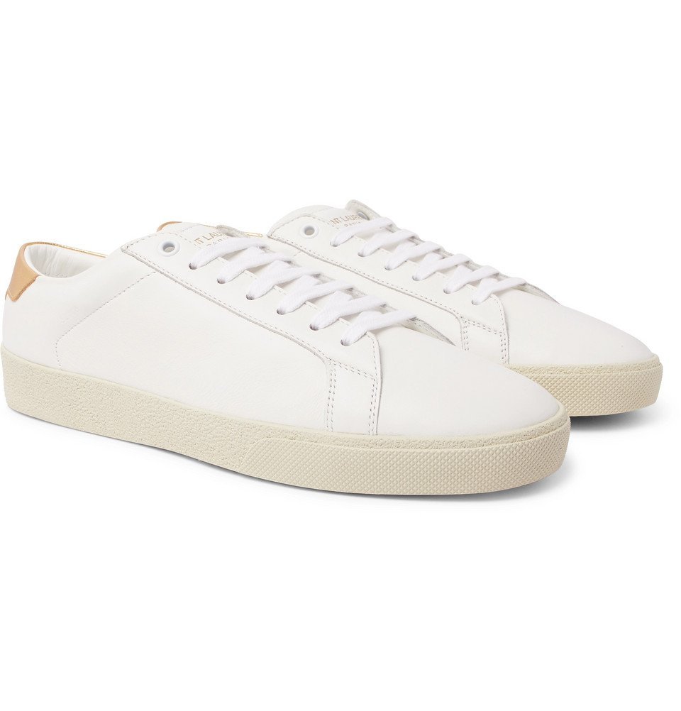 Saint Laurent - SL/06 Court Classic Leather Sneakers - Men - White 