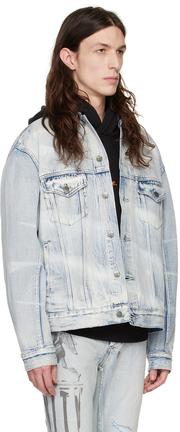 Ksubi Blue Oh G Elektrik Denim Jacket Ksubi
