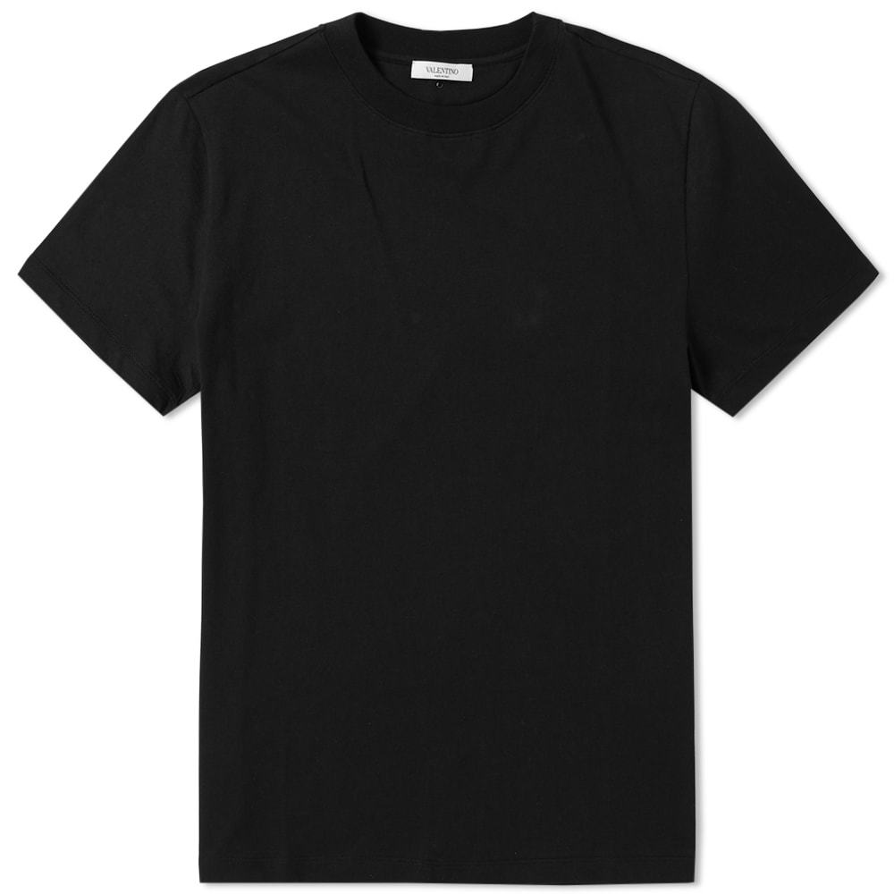 Valentino One Stud Tee Black Valentino