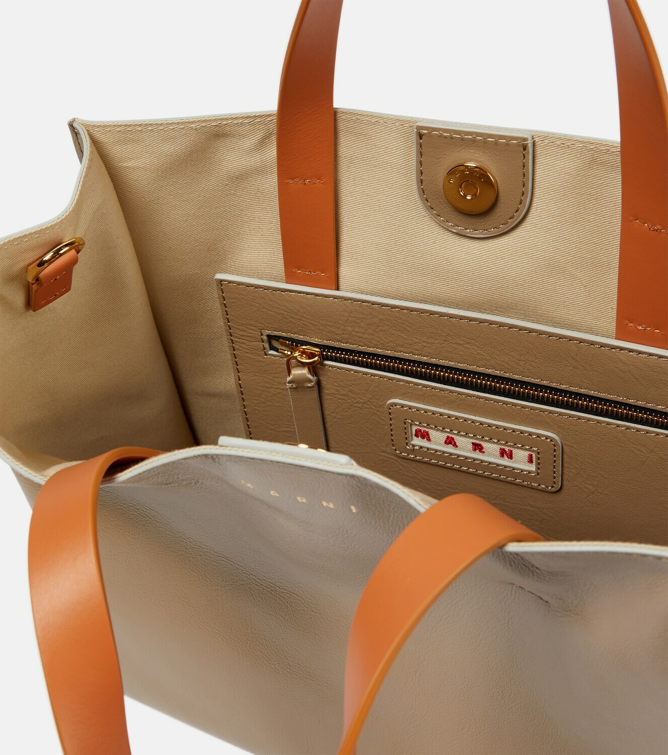 Marni - Museo Small leather tote Marni