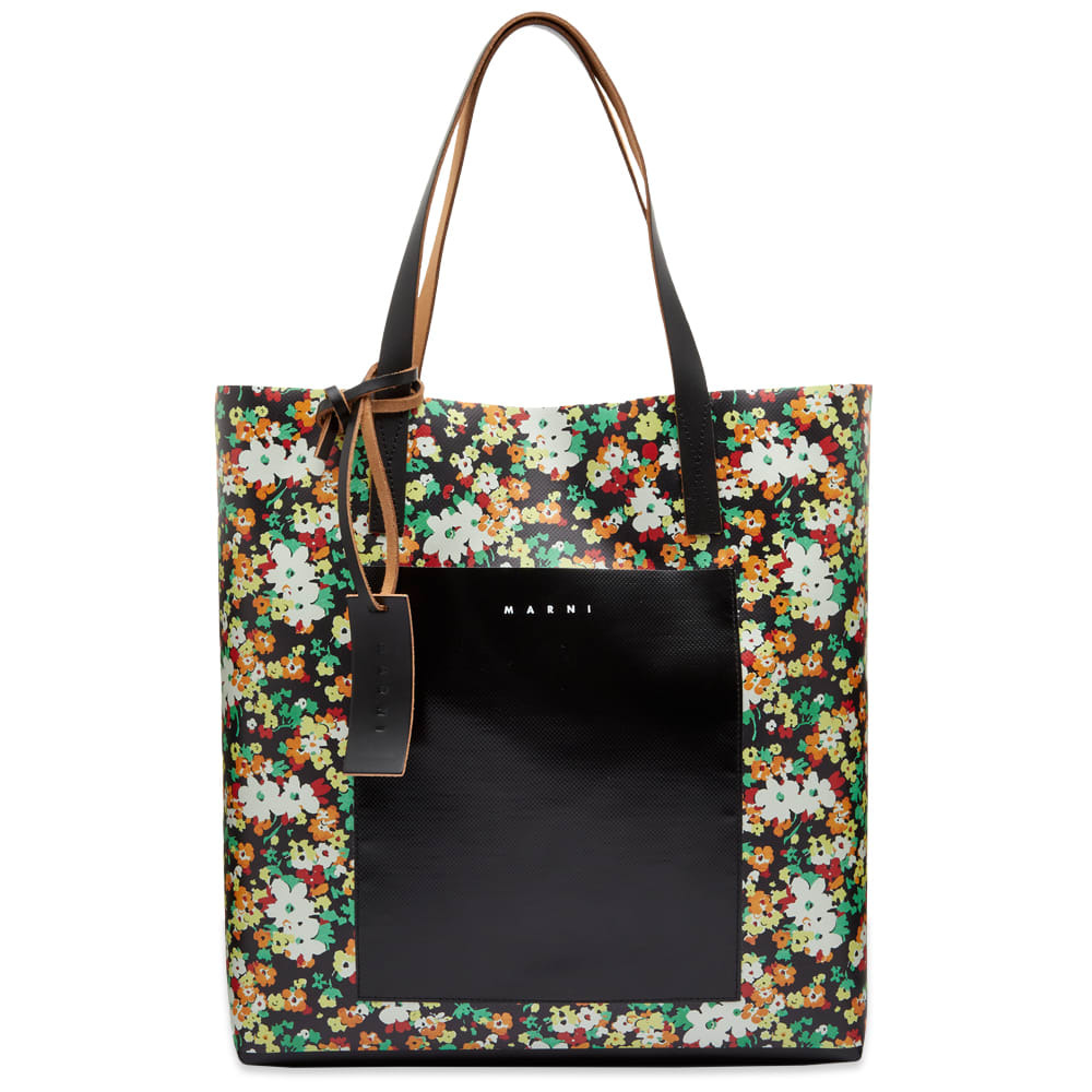 Marni Women's North South Shopping Bag in Black Marni