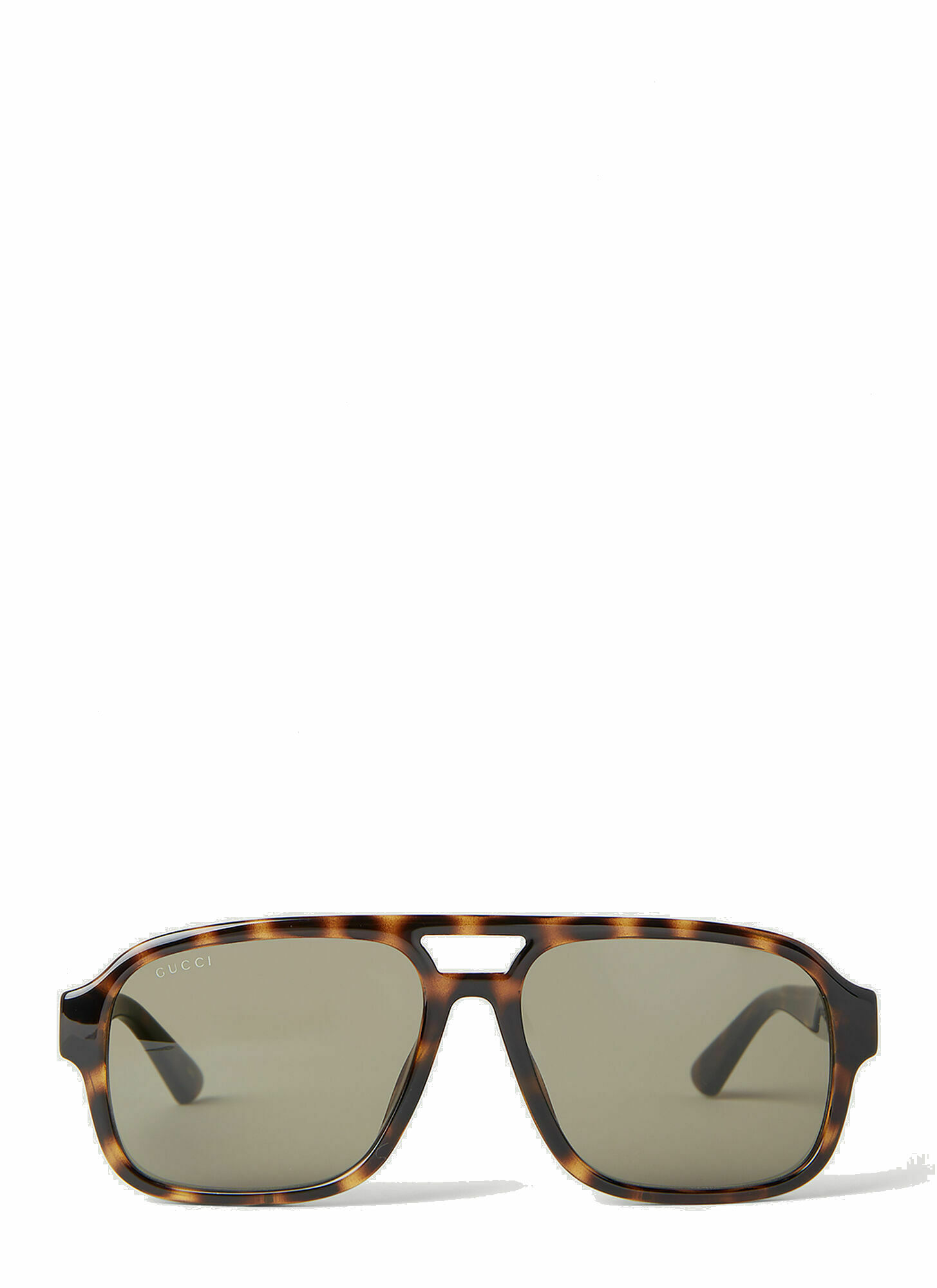 Gucci Rectangular Sunglasses in Brown Gucci