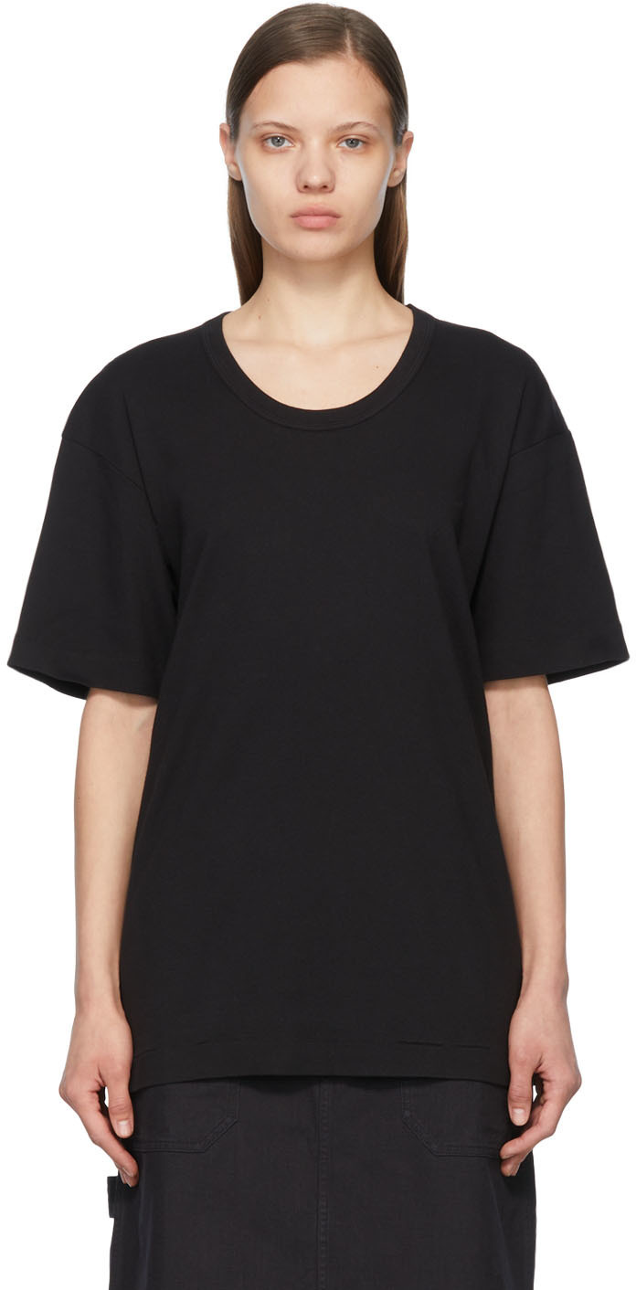 Margaret Howell Black Organic Cotton T-Shirt Margaret Howell