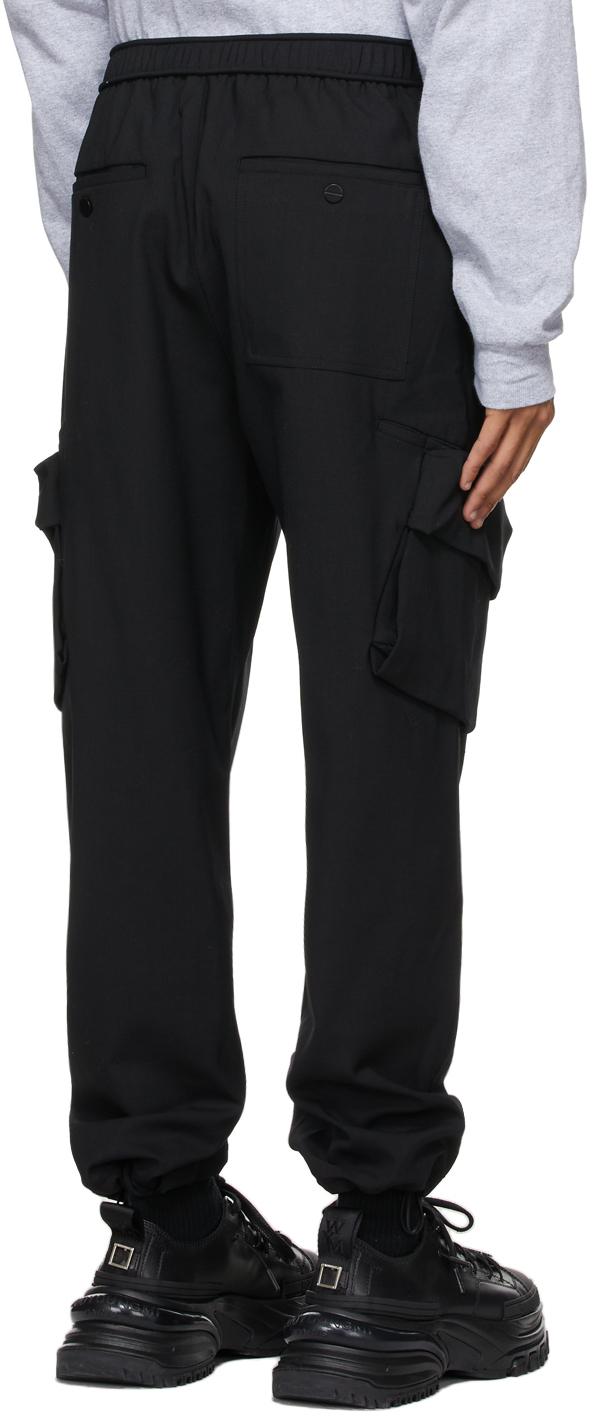 Wooyoungmi SSENSE Exclusive Black Cargo Pants Wooyoungmi