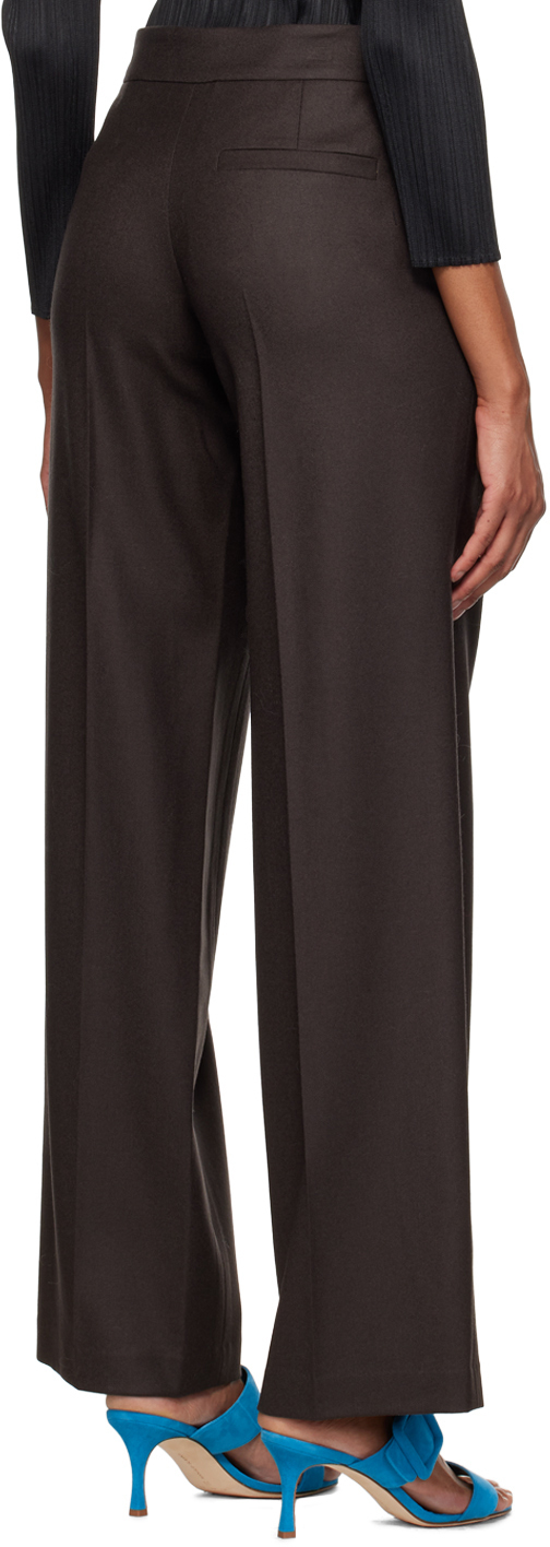 System Brown Low Waist Trousers System