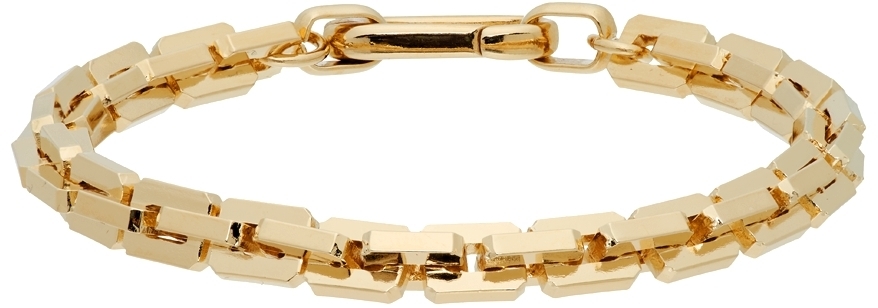 Laura Lombardi Gold Mini Omega Chain Necklace Laura Lombardi
