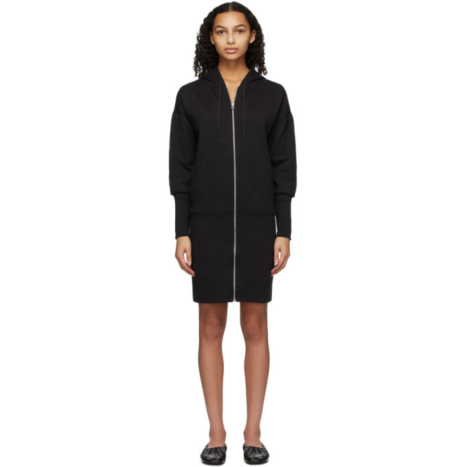 rag and bone Black Hoodie Forest Dress Rag and Bone