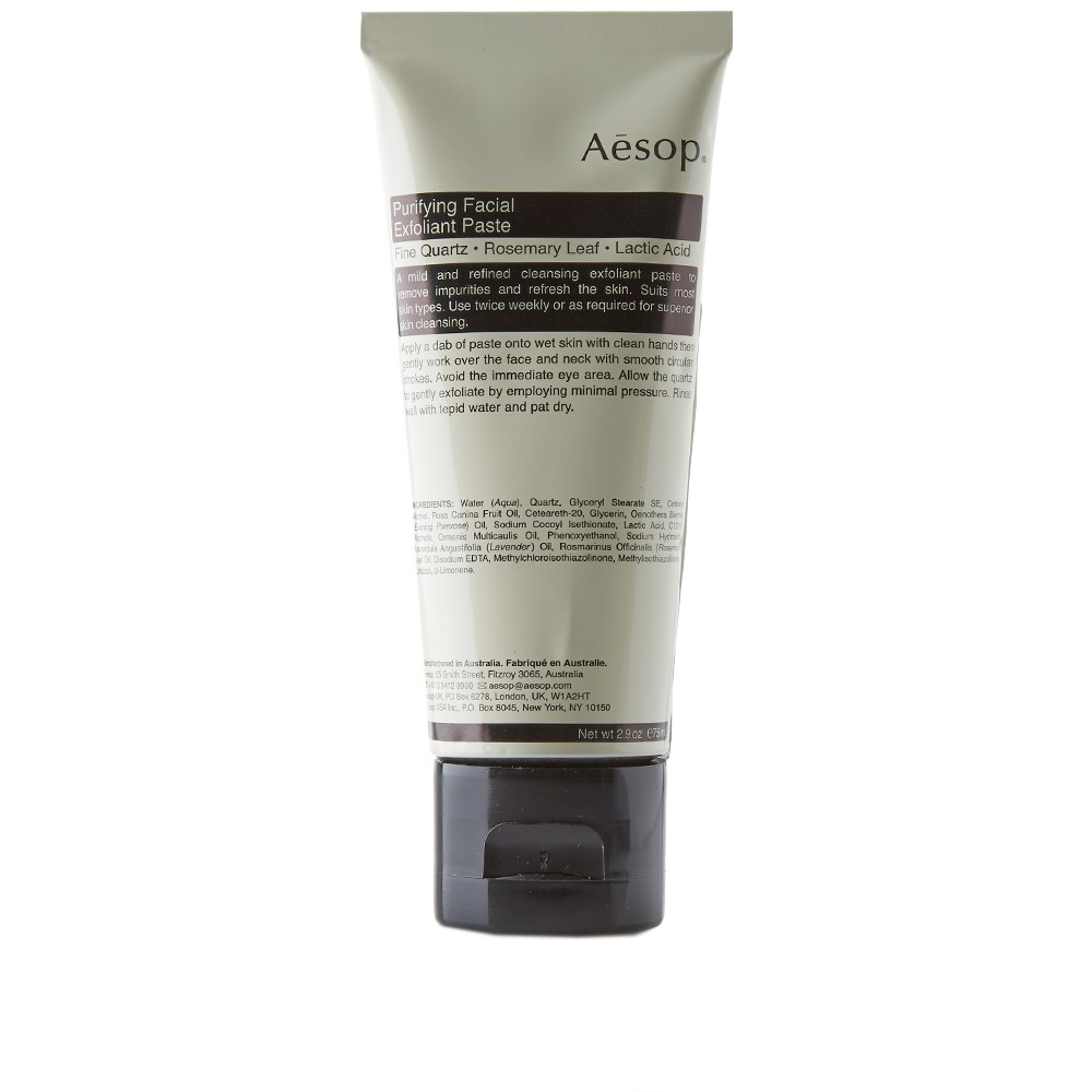 aesop exfoliant paste