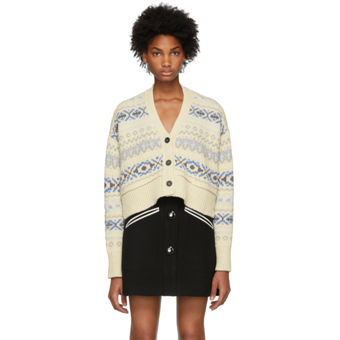 miu miu fair isle sweater